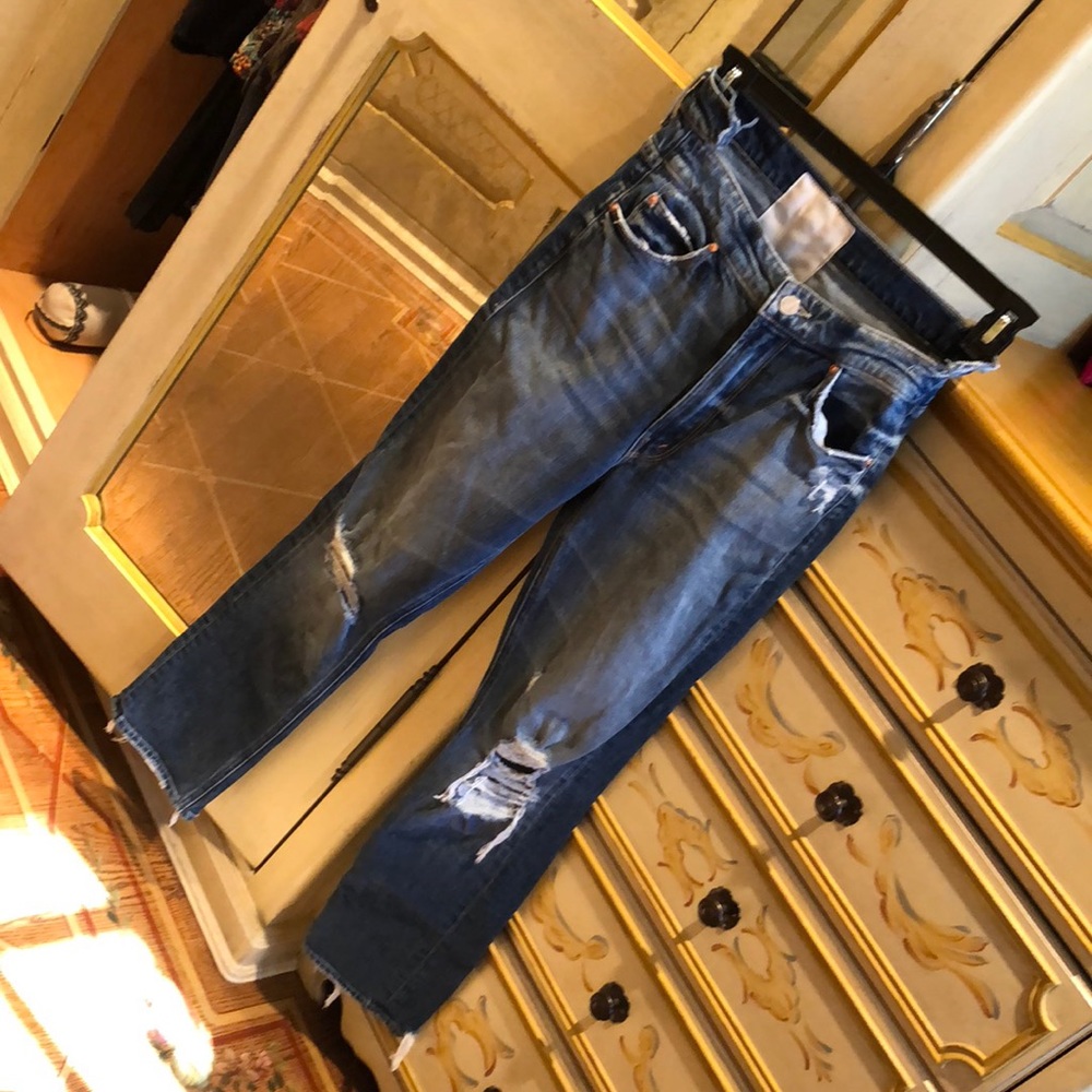 Mother denim jeans 26 the dazzler shift size 26